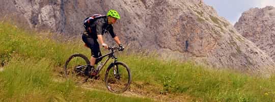 Biking - downhill action eller sykkeltur i fred og ro? – illustration