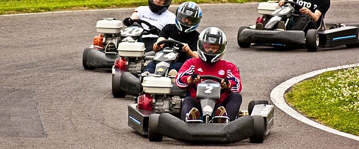 Gokart på dagali – illustration