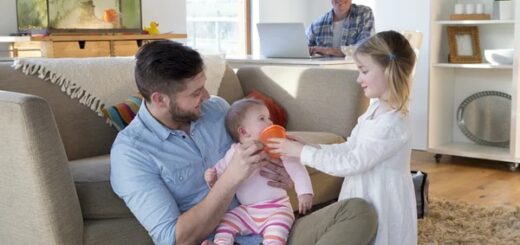 Hvordan skape en harmonisk familie – illustration