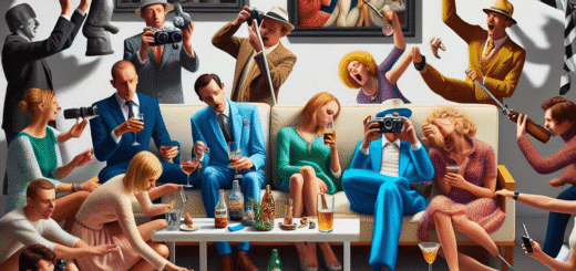 A group of people having vorspiel games