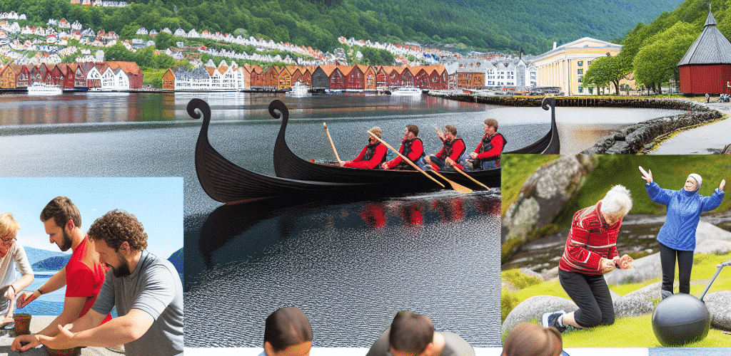 Gode tips til aktiviteter for teambuilding i bergen? – illustration