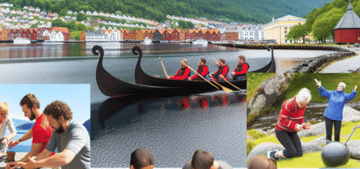 Gode tips til aktiviteter for teambuilding i bergen? – illustration