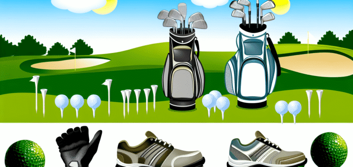 Hva trenger du av utstyr for å begynne med golf? – illustration