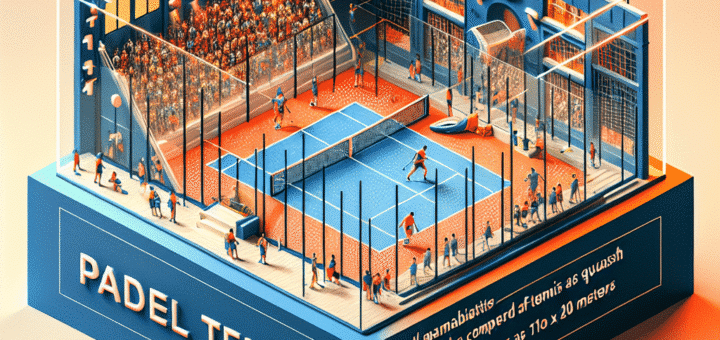Padeltennis – en voksende sport, alt om padeltennis – illustration