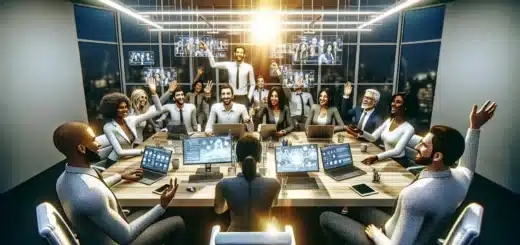 Digitale kickoff: de beste verktøyene for virtuelle arrangementer i 2024 – illustration
