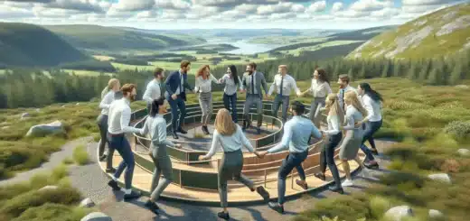 Firmatur på budsjett: morsomme og rimelige teambuilding-opplevelser i norge for alle ansatte – illustration