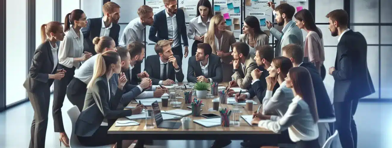 Slik sikrer du at kickoff-arrangementet gir varig motivasjon: mål, oppfølging og effekt – illustration
