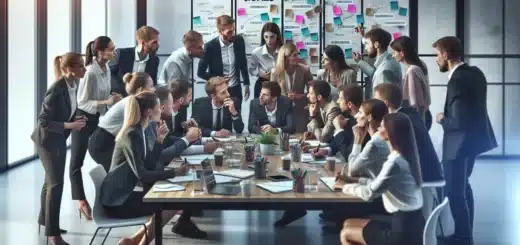 Slik sikrer du at kickoff-arrangementet gir varig motivasjon: mål, oppfølging og effekt – illustration