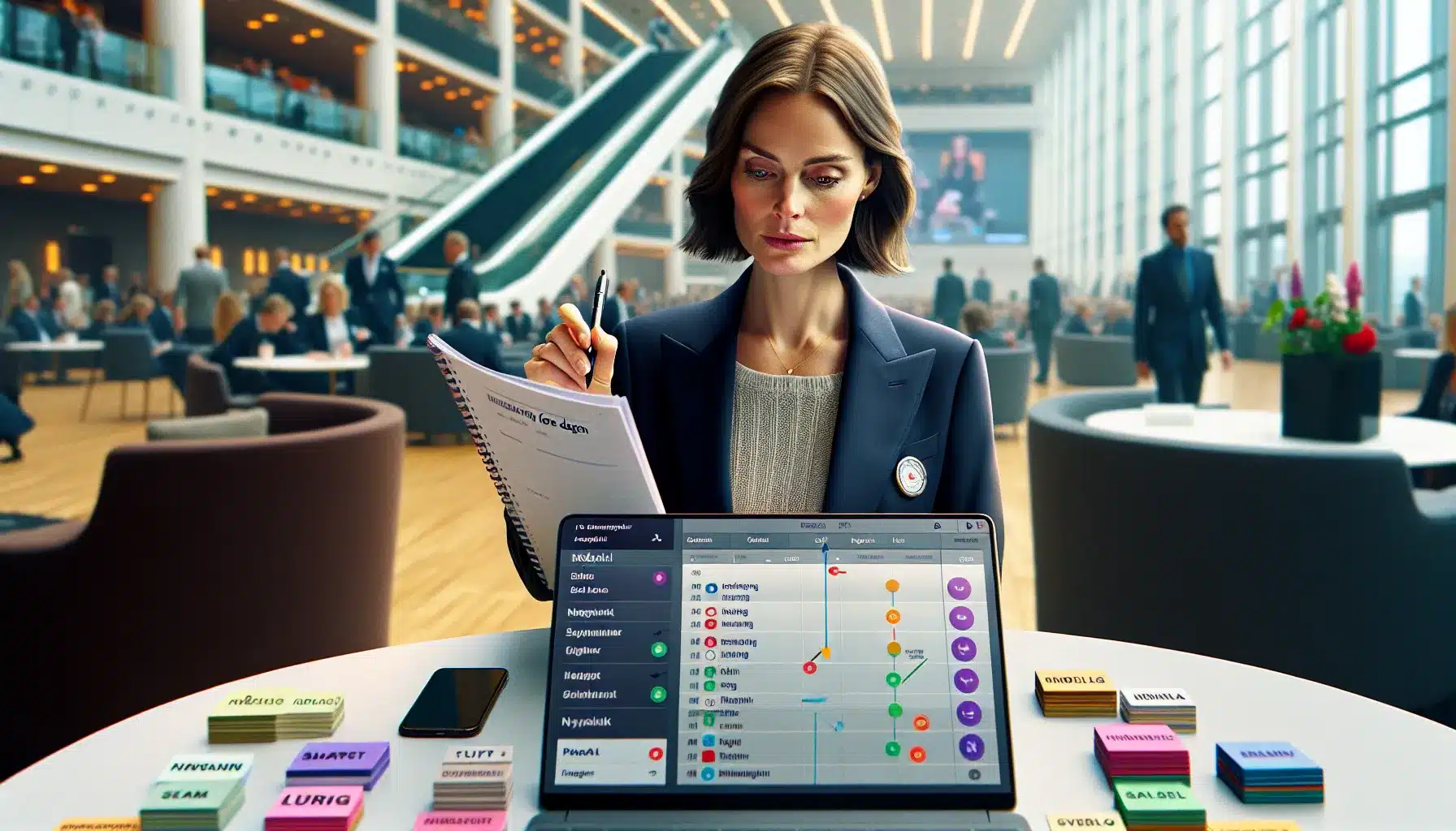 Hvordan balansere faglig innhold og moro på bedriftsarrangementer – illustrasjon 1